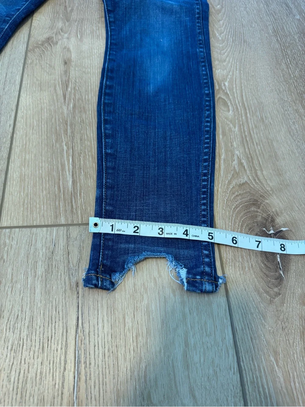 MADEWELL 10” HIGH RISER SKINNY SKINNY JEANS SIZE 25S